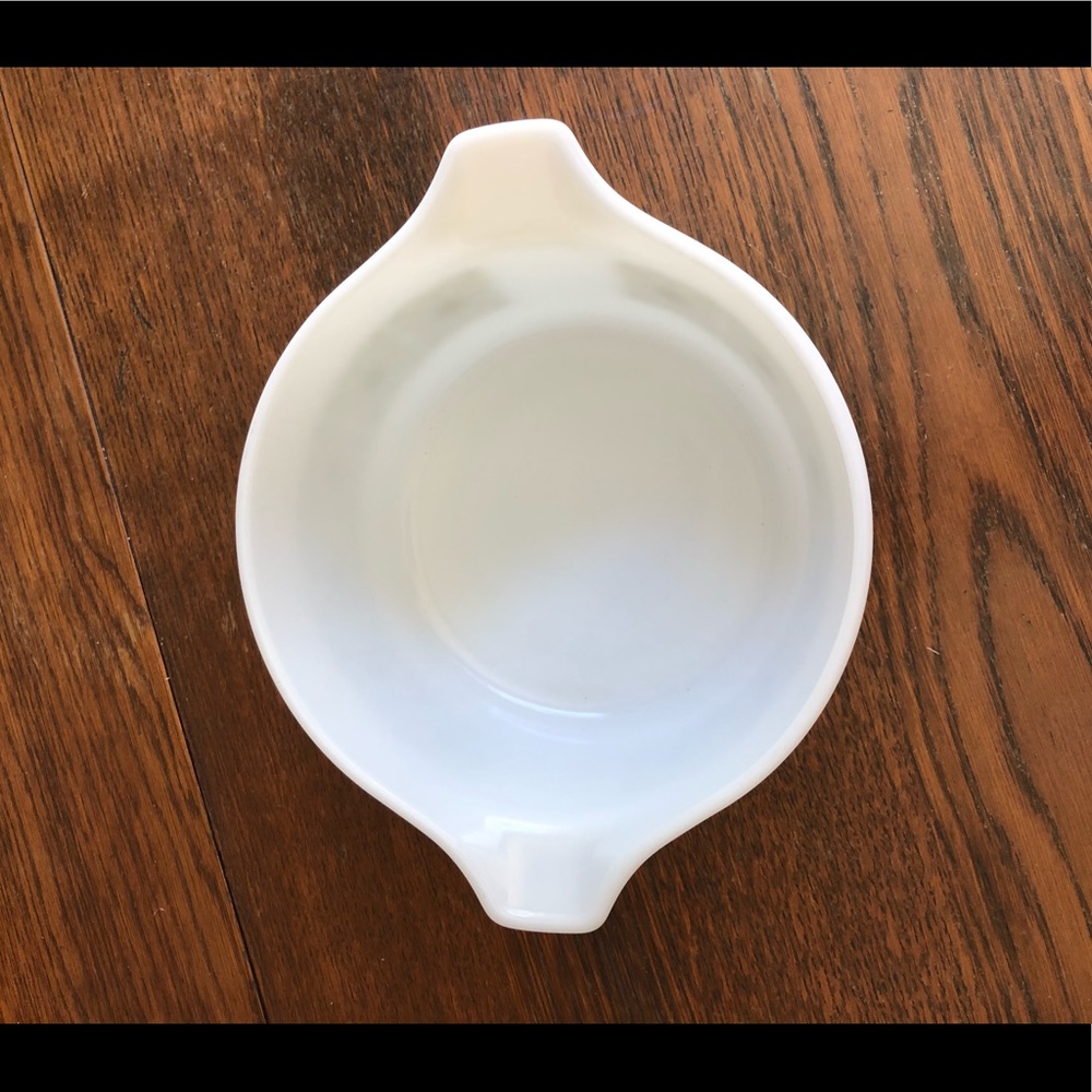 Vintage Pyrex square flowers casserole dish 474 - Picture 3 of 6